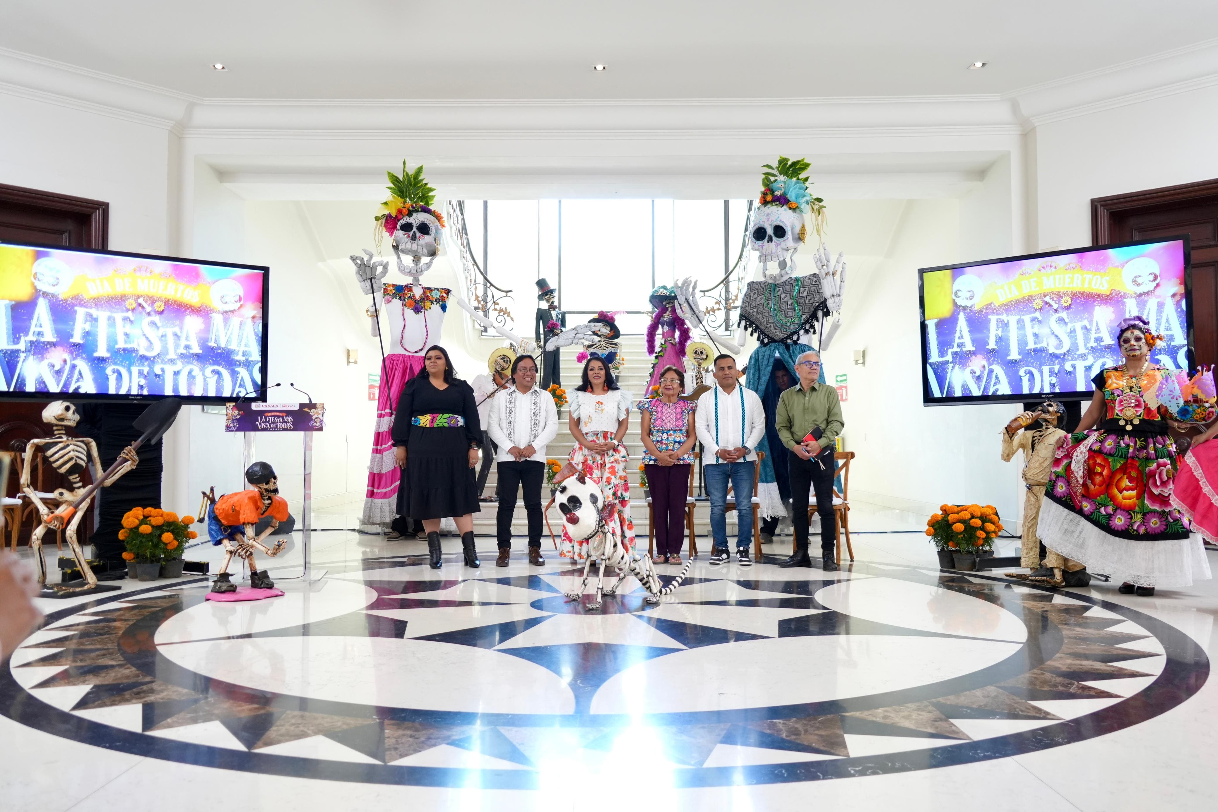 Participará Oaxaca en el Gran Desfile del Día de Muertos 2024 de la Ciudad de México